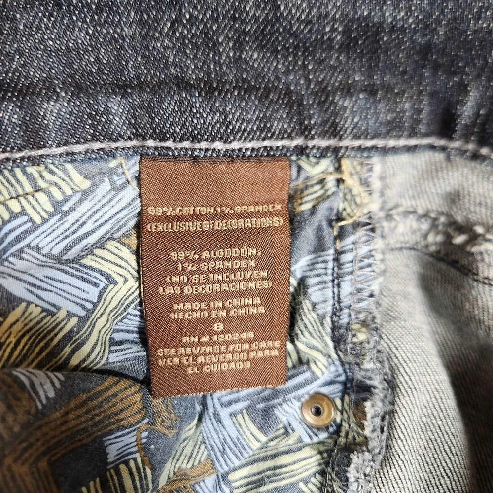 Foster Jeans Women's‎ Size 8 31X32 Mid-Rise Bootcut Classic Blue Pre-Owned